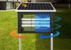 Different-sized Solar energy storage  mosquito-killing charging lamps